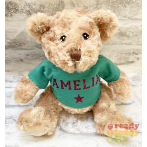 Small Dougie Teddy Bear - Glitter or Plain Vinyl T-Shirt