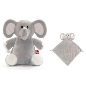 Elle The Elephant Cubbie & Blankie Gift Set