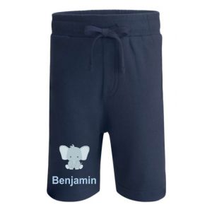 Elephant Any Name Childrens Cotton Shorts