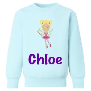 Fairy Any Name Childrens Sweatshirt / Jumper