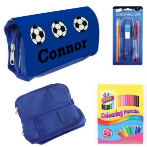 Football Filled Pencil Case