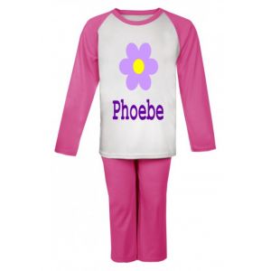 Flower Any Name Childrens Pyjamas