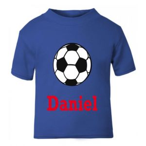 Football Any Name Childrens Printed T-Shirt