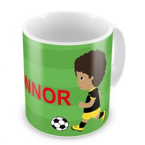 Football Players + Name Mug