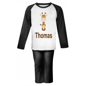 Giraffe Any Name Childrens Pyjamas