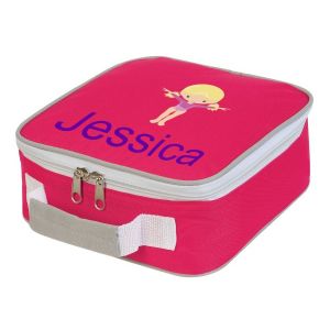 Gymnast Any Name Lunch Box Cooler Bag