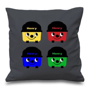 Multi-Coloured Henry Hoover Any Name Printed Cushion