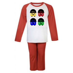 Multi-Coloured Henry Hoover Any Name Childrens Pyjamas