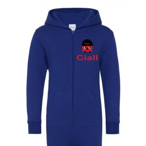 Henry Hoover Any Name Childrens Zip Up Onesie