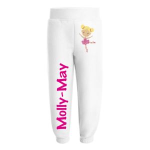 Ballet Dancer Any Name Childrens Jogging Bottoms