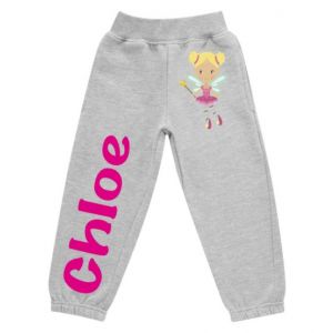 Fairy Any Name Childrens Jogging Bottoms
