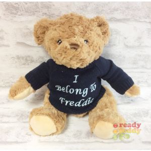 Keel Eco Teddy Bear with Knitted Jumper