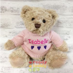 Sherwood Teddy Bear with Knitted Jumper