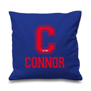 Letter is for Any Name Printed Cushion