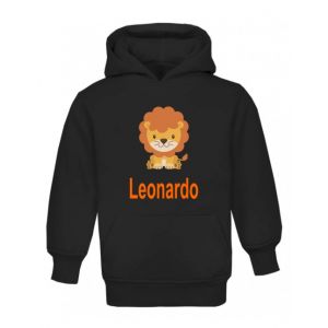 Lion Any Name Childrens Hoodie