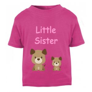Little / Big Sister Childrens Printed T-Shirt