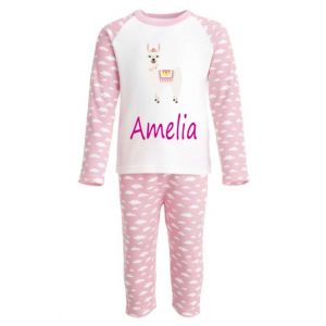 Llama Any Name Childrens Pyjamas