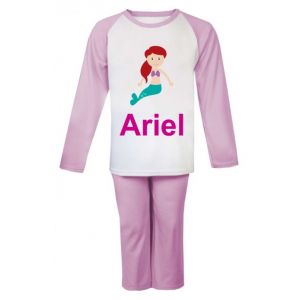 Mermaid Any Name Childrens Pyjamas