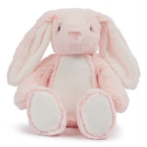 Small Pink Bunny Rabbit Soft Toy - Glitter, Felt or Plain Vinyl
