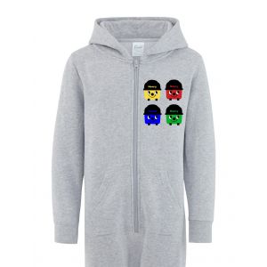 Multi-Coloured Henry Hoover Any Name Childrens Zip Up Onesie