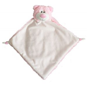 Pink Bear Comfort Blanket