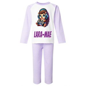 Gamer Hedgehog Any Name Childrens Pyjamas