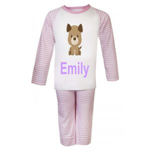 Puppy Dog Any Name Childrens Pyjamas