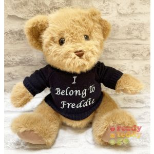 Keel Toys Eco Sherwood Teddy Bear with Knitted Jumper