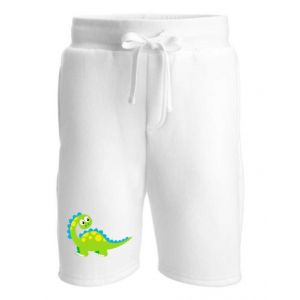 Cute Dinosaur Any Name Childrens Cotton Shorts