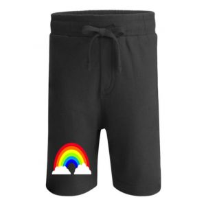 Rainbow Any Name Childrens Cotton Shorts