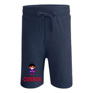 Superhero Boy Any Name Childrens Cotton Shorts