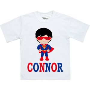 Super Hero Any Name Childrens T-Shirt