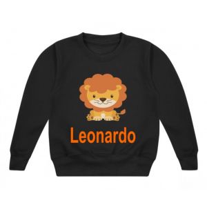 Lion Any Name Childrens Sweatshirt / Jumper