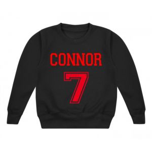 Number + Any Name Childrens Sweatshirt / Jumper