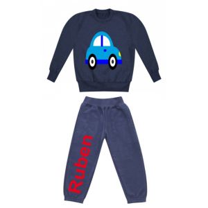 Car Any Name Childrens Tracksuit