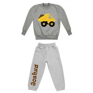 Dump Truck Any Name Childrens Tracksuit