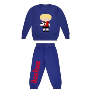 Football Player Any Name Childrens Tracksuit