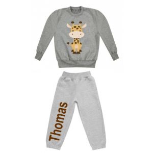 Giraffe Any Name Childrens Tracksuit