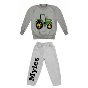 Tractor Any Name Childrens Tracksuit