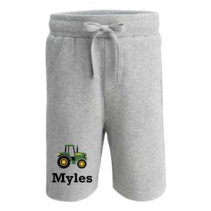 Tractor Any Name Childrens Cotton Shorts