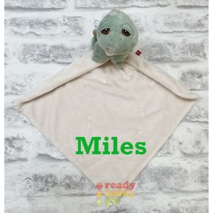 Caspian The Turtle Baby Rattle Blankie / Comfort Blanket / Comforter