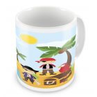 Pirates + Name Mug